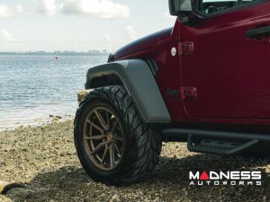 Jeep Gladiator Custom Wheels - HF-3 by Vossen - Satin Bronze